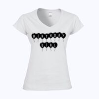 Softstyle™ women's v-neck t-shirt Thumbnail