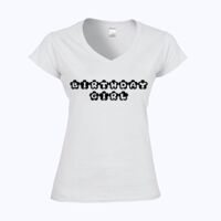 Softstyle™ women's v-neck t-shirt Thumbnail