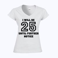 Softstyle™ women's v-neck t-shirt Thumbnail