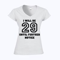 Softstyle™ women's v-neck t-shirt Thumbnail