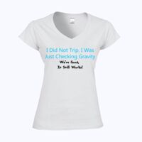 Softstyle™ women's v-neck t-shirt Thumbnail