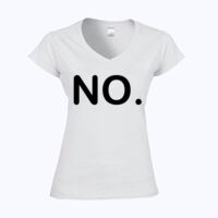 Softstyle™ women's v-neck t-shirt Thumbnail