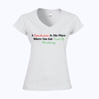 Softstyle™ women's v-neck t-shirt Thumbnail