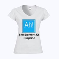 Softstyle™ women's v-neck t-shirt Thumbnail