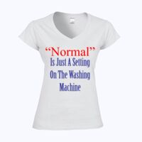 Softstyle™ women's v-neck t-shirt Thumbnail