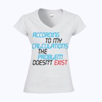 Softstyle™ women's v-neck t-shirt Thumbnail