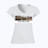 Softstyle™ women's v-neck t-shirt Thumbnail