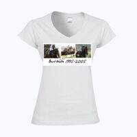Softstyle™ women's v-neck t-shirt Thumbnail