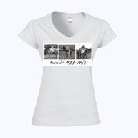 Softstyle™ women's v-neck t-shirt Thumbnail