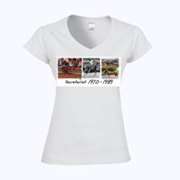 Softstyle™ women's v-neck t-shirt Thumbnail