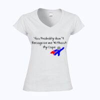 Softstyle™ women's v-neck t-shirt Thumbnail