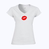 Softstyle™ women's v-neck t-shirt Thumbnail