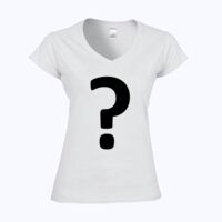 Softstyle™ women's v-neck t-shirt Thumbnail