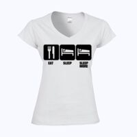 Softstyle™ women's v-neck t-shirt Thumbnail