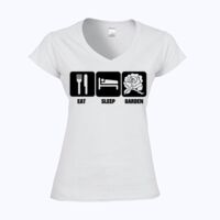 Softstyle™ women's v-neck t-shirt Thumbnail