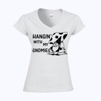 Softstyle™ women's v-neck t-shirt Thumbnail