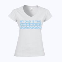 Softstyle™ women's v-neck t-shirt Thumbnail