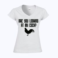 Softstyle™ women's v-neck t-shirt Thumbnail