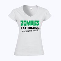 Softstyle™ women's v-neck t-shirt Thumbnail