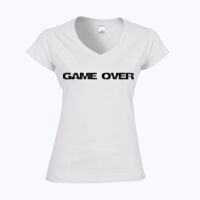 Softstyle™ women's v-neck t-shirt Thumbnail