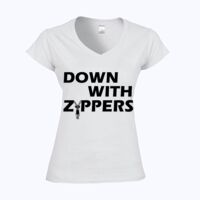 Softstyle™ women's v-neck t-shirt Thumbnail