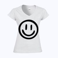 Softstyle™ women's v-neck t-shirt Thumbnail
