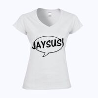 Softstyle™ women's v-neck t-shirt Thumbnail