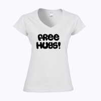 Softstyle™ women's v-neck t-shirt Thumbnail