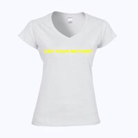 Softstyle™ women's v-neck t-shirt Thumbnail