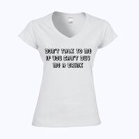 Softstyle™ women's v-neck t-shirt Thumbnail