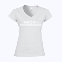 Softstyle™ women's v-neck t-shirt Thumbnail