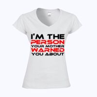 Softstyle™ women's v-neck t-shirt Thumbnail