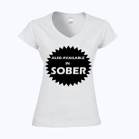 Softstyle™ women's v-neck t-shirt Thumbnail