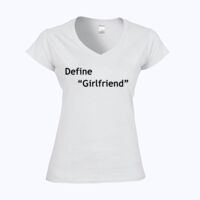 Softstyle™ women's v-neck t-shirt Thumbnail