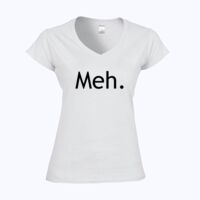 Softstyle™ women's v-neck t-shirt Thumbnail