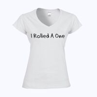 Softstyle™ women's v-neck t-shirt Thumbnail