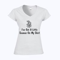 Softstyle™ women's v-neck t-shirt Thumbnail