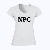 Softstyle™ women's v-neck t-shirt Thumbnail