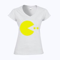 Softstyle™ women's v-neck t-shirt Thumbnail