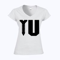 Softstyle™ women's v-neck t-shirt Thumbnail