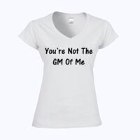 Softstyle™ women's v-neck t-shirt Thumbnail