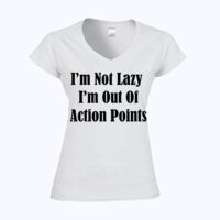 Softstyle™ women's v-neck t-shirt Thumbnail