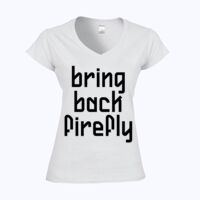 Softstyle™ women's v-neck t-shirt Thumbnail