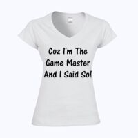 Softstyle™ women's v-neck t-shirt Thumbnail