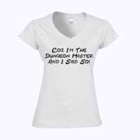 Softstyle™ women's v-neck t-shirt Thumbnail