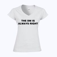 Softstyle™ women's v-neck t-shirt Thumbnail