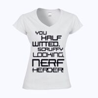 Softstyle™ women's v-neck t-shirt Thumbnail