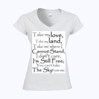 Softstyle™ women's v-neck t-shirt Thumbnail