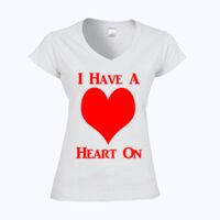 Softstyle™ women's v-neck t-shirt Thumbnail