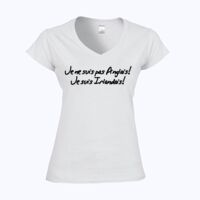 Softstyle™ women's v-neck t-shirt Thumbnail